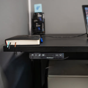 L-Shaped Sit-Stand Office Desk with Electric Height Adjustment
