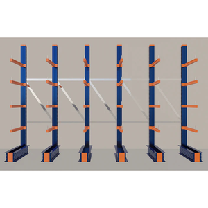 Cantilever Rack 4500H x 5000W x 1200D c/w Base + 4 Levels