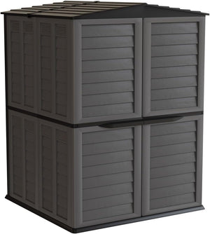 5500L Plastic Garden Shed – Charcoal Grey