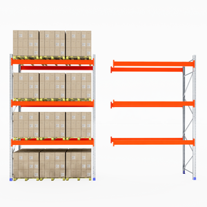 Two RackZone Pallet Racking 1100mm units, ideal for warehouse storage.