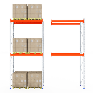 RackZone Pallet Racking 1100mm Extender shown shelved and ready for use.