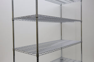 4 Tier Chrome Plated Security Trolley 1600H x 1520W x 610D