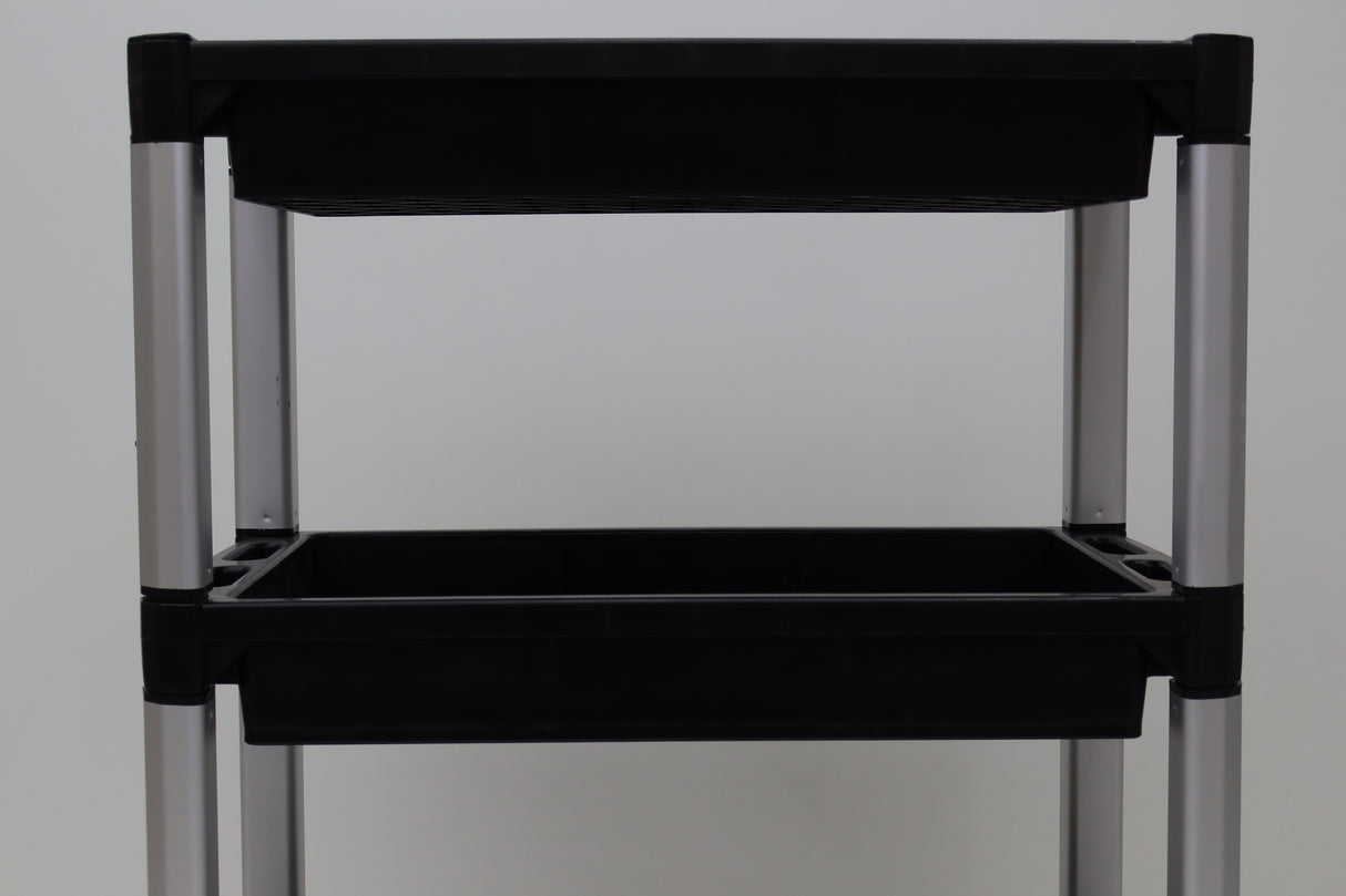 Plastic Platform Trolley - 810H x 1050W x 425D 3 Tier