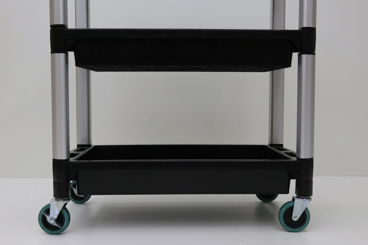 Plastic Platform Trolley - 810H x 1050W x 425D 3 Tier