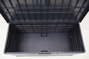 350L Outdoor Garden Storage Box - Charcoal Grey