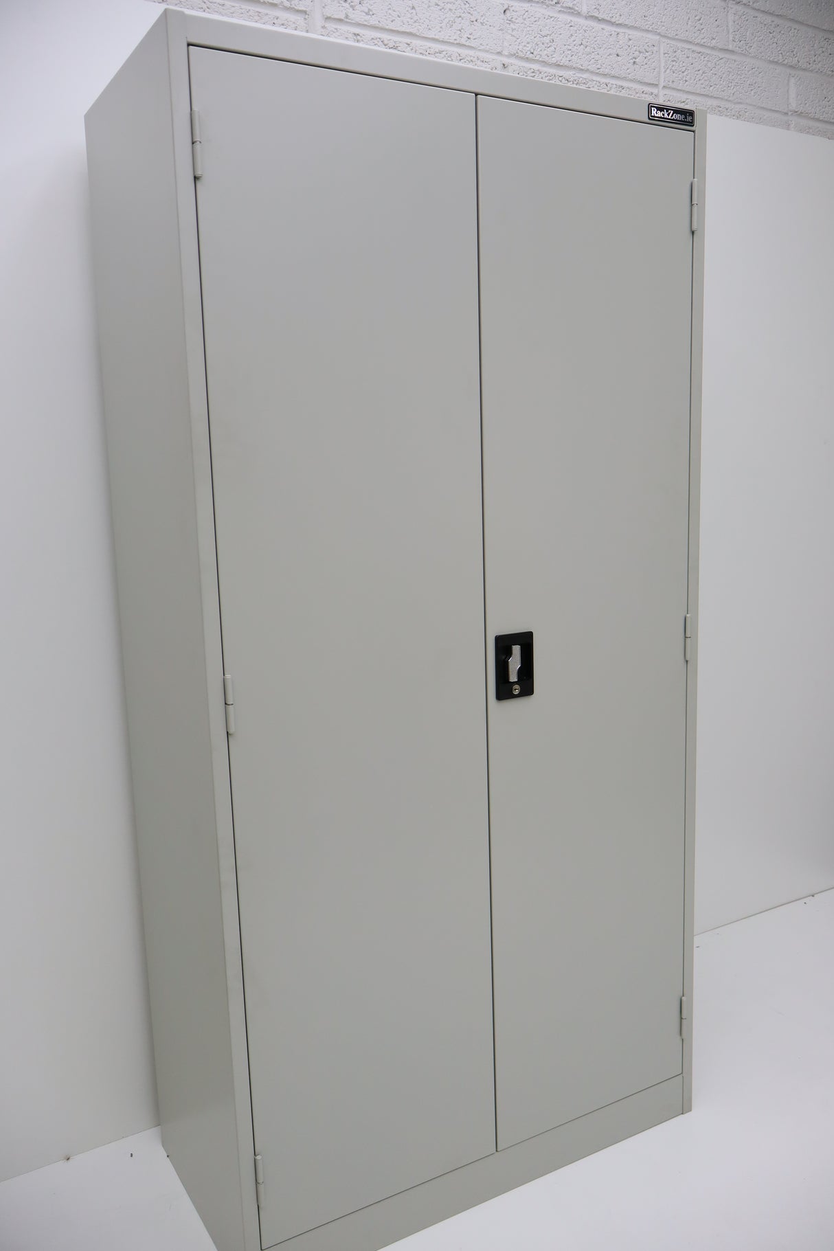 Two Door Storage Cabinet All Grey 1830H x 914W x 457D