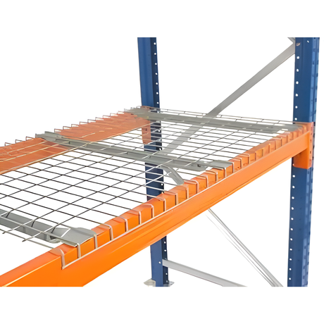 RackZone Mesh Deck 2.7m x 1100mm, 1000kg, galvanised for warehouse storage.