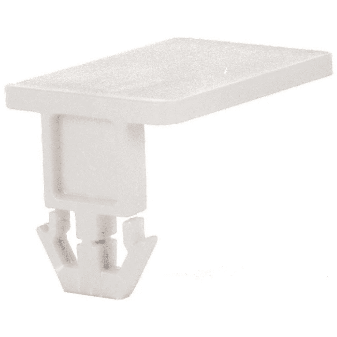 RackZone Security Clip for Blue Container, 100-pack, clip-on base included.