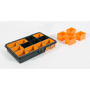Small Parts Assortment Box 180w x 120d x 32h 12 Compartments