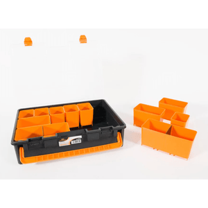 RackZone Small Parts Assortment Box, 13 compartments, ideal organiser.