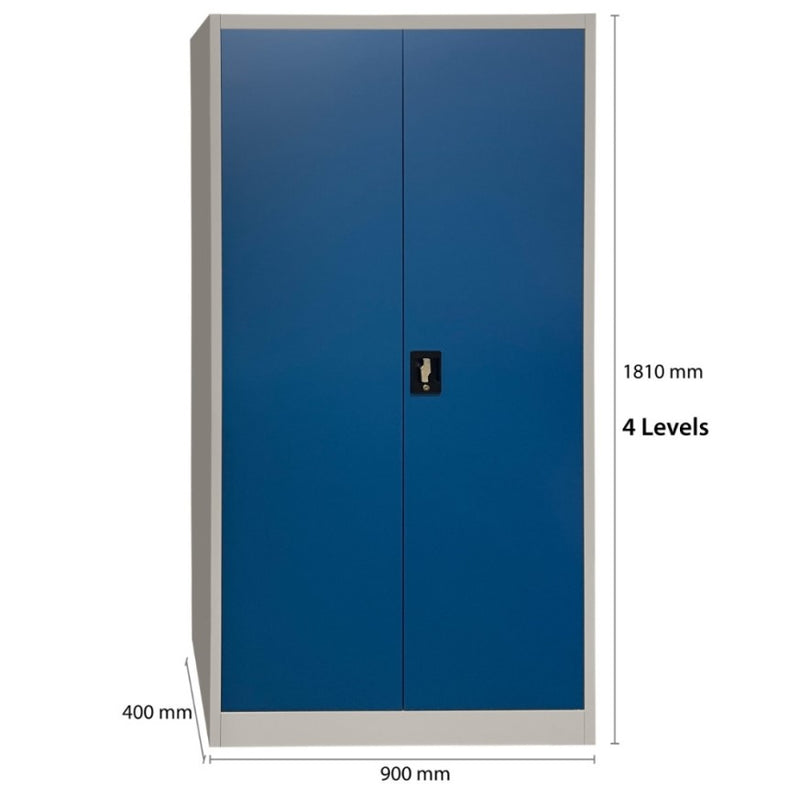 Two Door Storage Cabinet 1830H x 914W x 457D