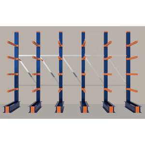Cantilever Rack 4500H x 5000W x 1200D c/w Base + 4 Levels