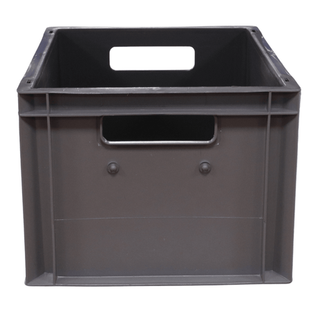 RackZone Euro Container 400x300x220mm, heavy duty with side handle openings.