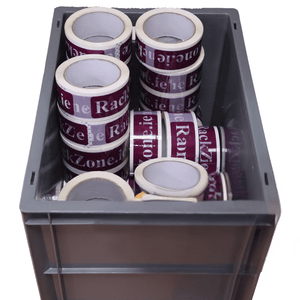 RackZone Euro Container 400x300x290mm grey, perfect for stackable storage.