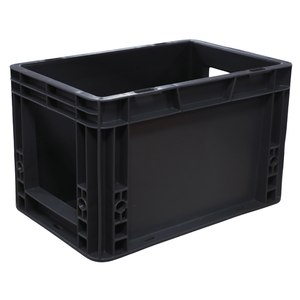 RackZone Euro Picking Container 300x200x200mm, grey, wide opening.