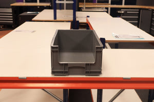 RackZone Pallet Deal: 90 Grey Euro Picking Containers for organized storage.