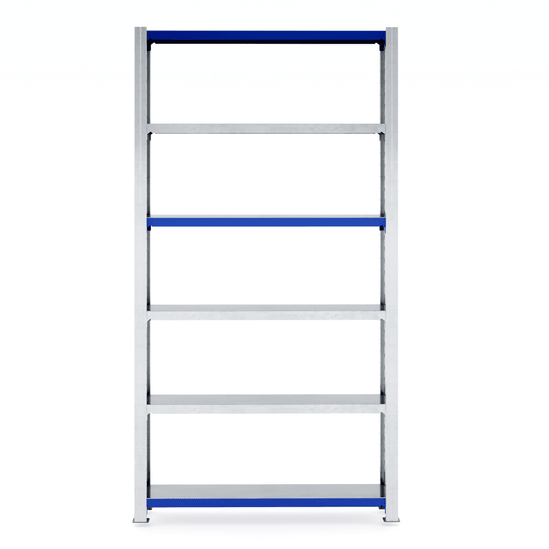 RackZone Easy Rack Galvanised Shelving 300mm, ideal for garage storage.