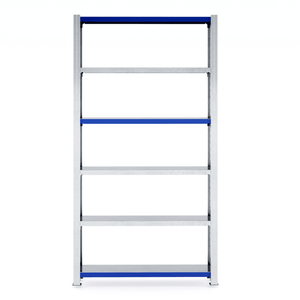 RackZone Easy Rack Galvanised Shelving 300mm, ideal for garage storage.
