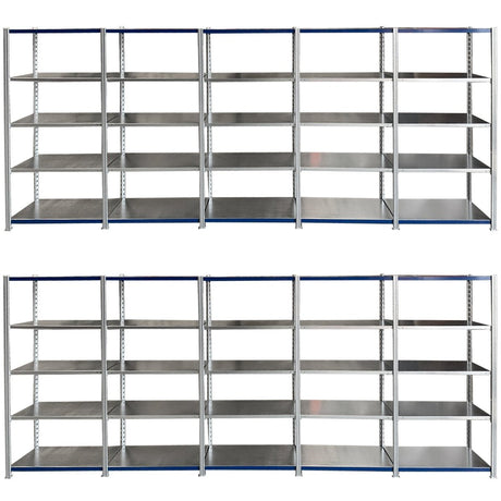 Two Easy Rack Galvanise units by RackZone, side by side on a white background.