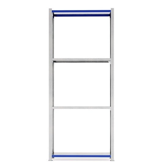 RackZone Easy Rack Galvanised 3-shelf Starter, 500mm depth storage solution.