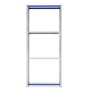 RackZone Easy Rack Galvanised 3-shelf Starter, 500mm depth storage solution.