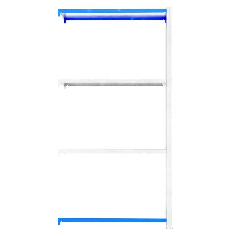 RackZone Easy Rack Galvanised Extender, 3 shelves—ideal for garage storage.