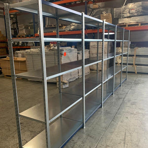 RackZone Easy Rack Galvanised Shelving 600mm Extender: strong storage solution.