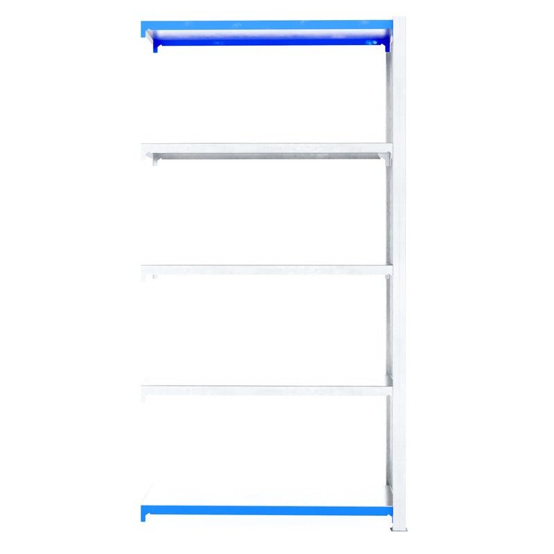 RackZone Easy Rack Galvanised Shelving Extender, 600mm, ideal for garages.