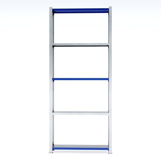 RackZone Easy Rack Galvanised Shelving, 300mm depth—strong garage storage.