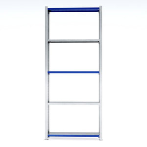 RackZone Easy Rack Galvanised Shelving, 300mm depth—strong garage storage.