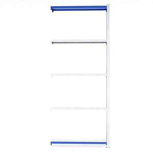 RackZone Easy Rack Galvanised Shelving Extender, 300mm depth, 4 shelves.