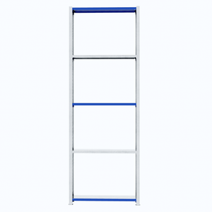 RackZone Easy Rack Galvanised Shelving 300mm Starter—ideal for garages.