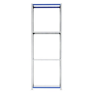RackZone Easy Rack Galvanised Shelving 600mm, strong 3-shelf storage solution.