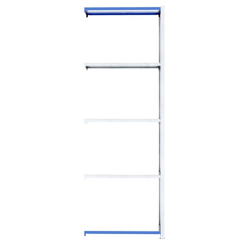 The Easy Rack Galvanised Shelving Extender by RackZone has five strong bars.