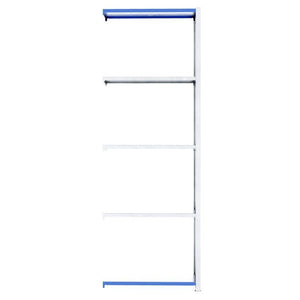 The Easy Rack Galvanised Shelving Extender by RackZone has five strong bars.