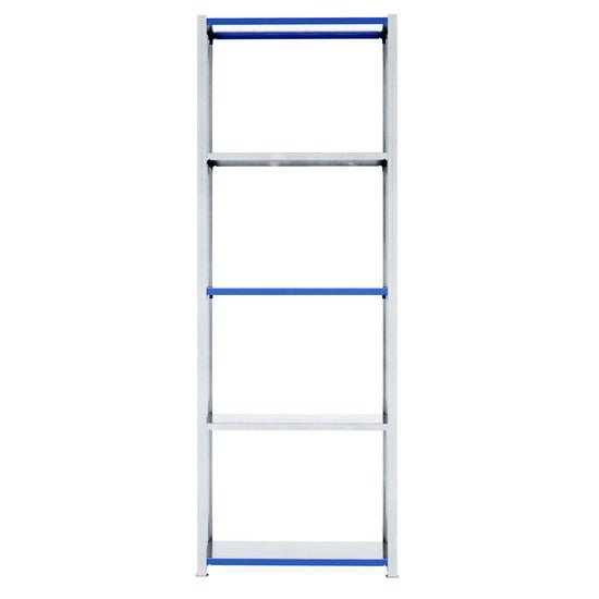 RackZone Easy Rack Galvanised Shelving 600mm—strong, tall storage solution.