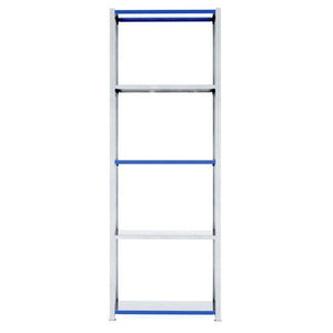 RackZone Easy Rack Galvanised Shelving 600mm—strong, tall storage solution.