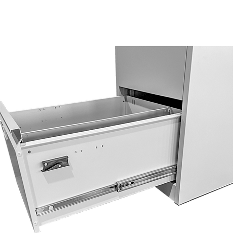 RackZone Two Door Filing Cabinet shown against a plain white background.
