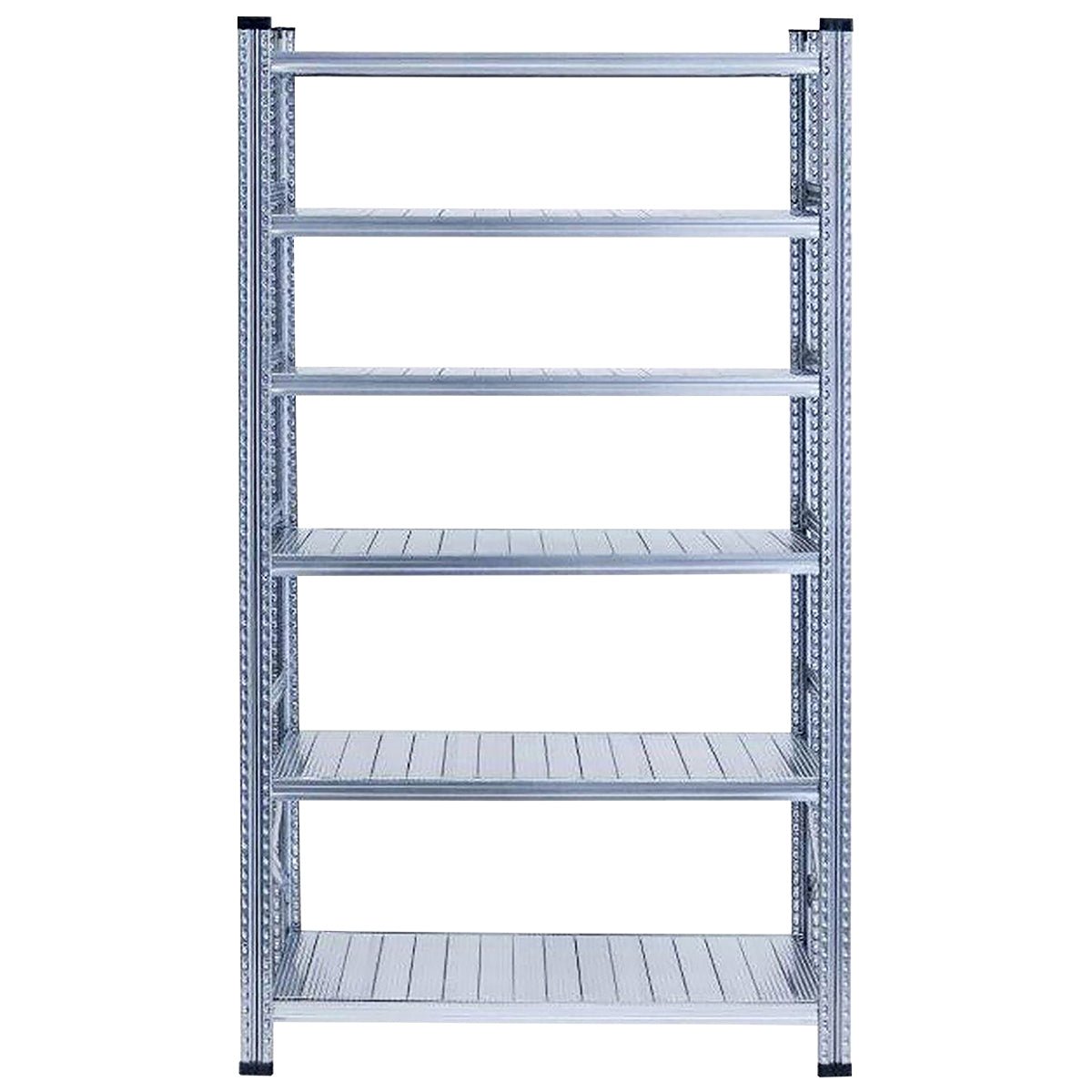 RackZone Galvanised Shelving 2500h x 900w x 600d, 6 shelves, modular & sturdy.