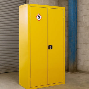 Hazardous Cupboard - Including 1 Shelf - 900h x 900w x 460d mm