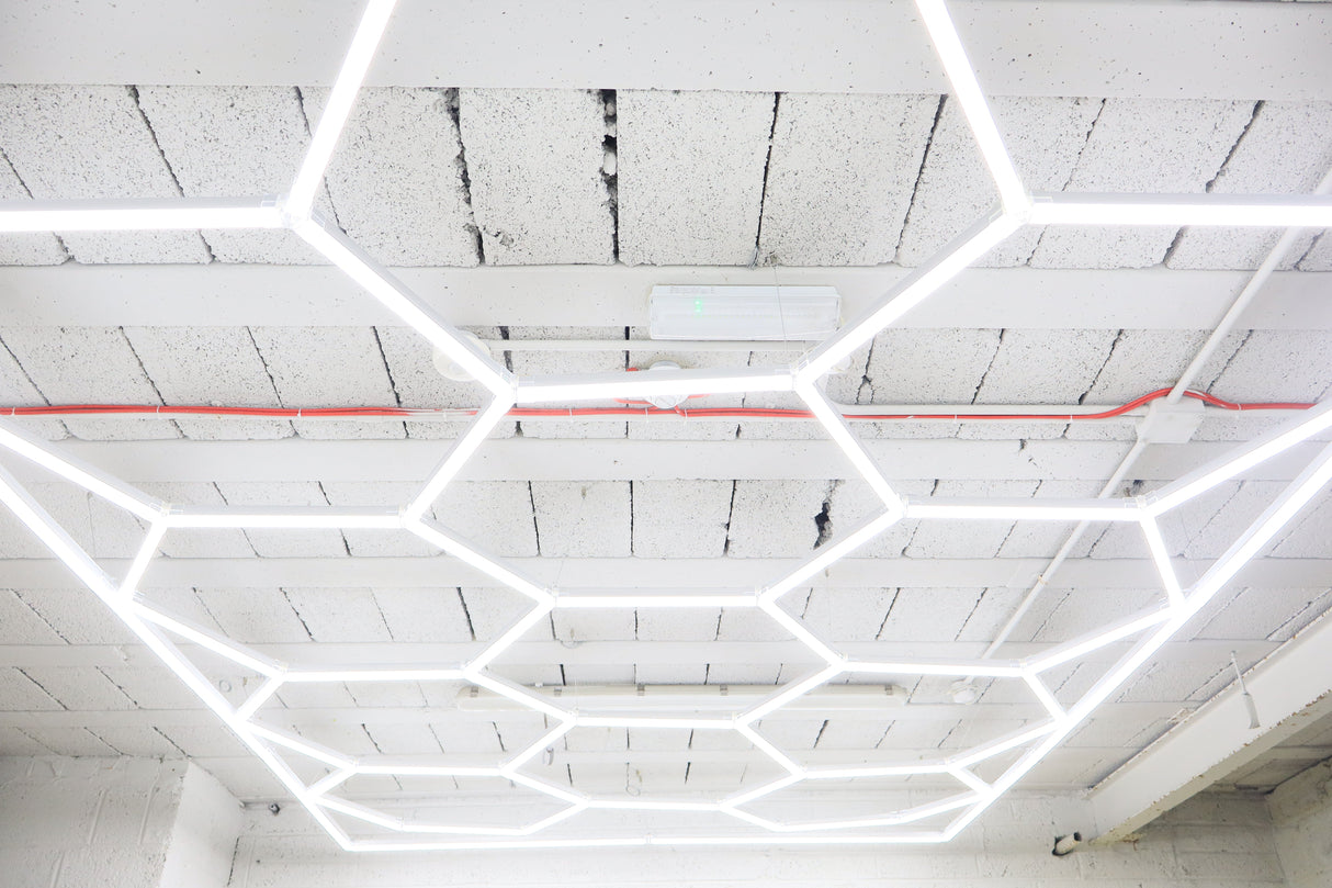 Hexagonal LED Set 5 - 4835mm x 2435mm - RackZone