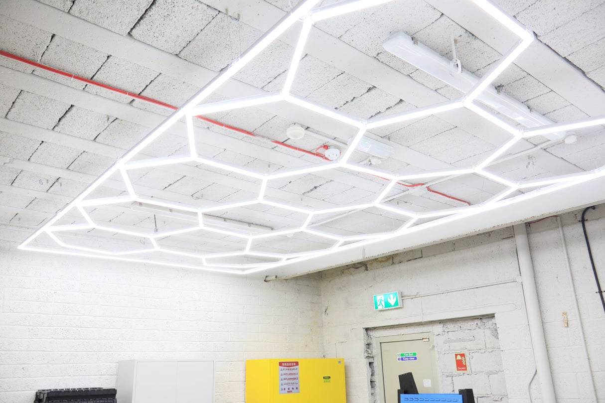 Hexagonal LED Set 5 - 4835mm x 2435mm - RackZone