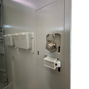 Plastic Locker 2 Door 1970h x 500d x 380w Red