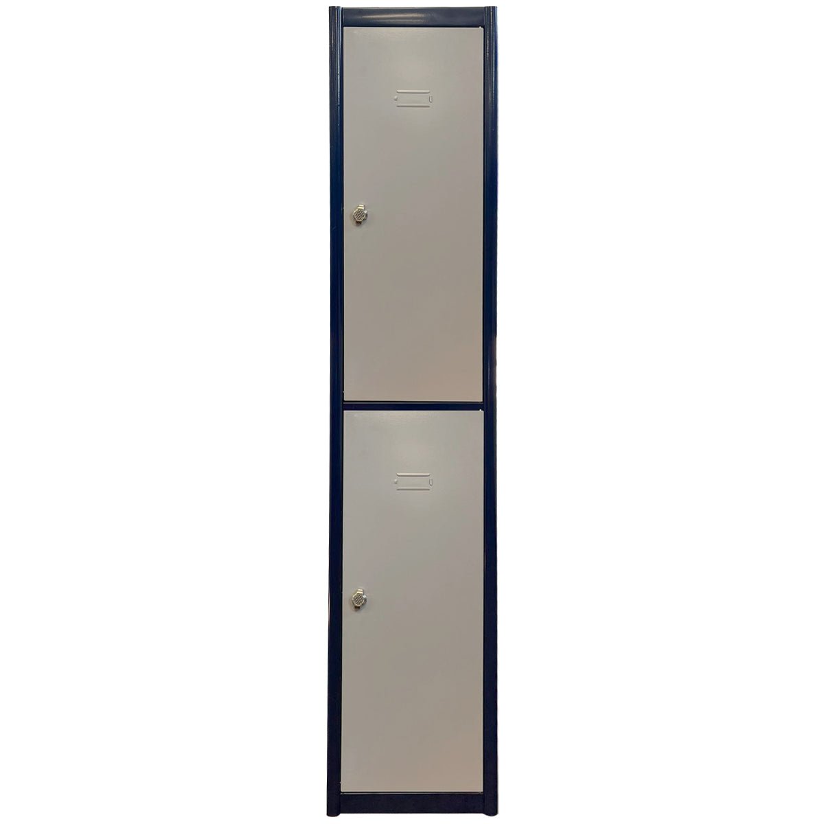 RackZone Metal Locker 2 Door, 1800x500x300mm, padlock-ready, tall & slim.