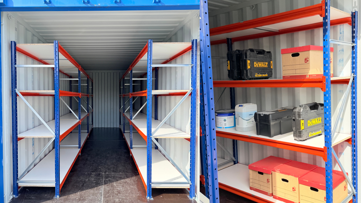 Container Shelving Configurator