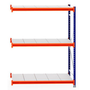 RackZone Longspan Shelving 800mm Depth Steel Panels - Extender.