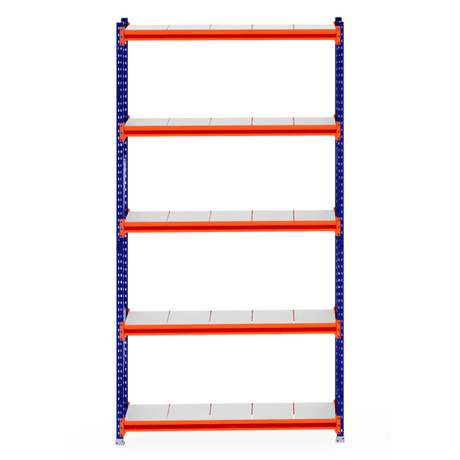 RackZone Longspan Shelving 400mm Steel Panels Starter for heavy-duty storage.