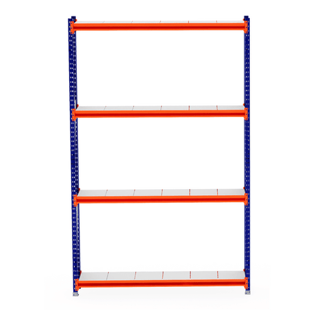 RackZone Longspan Shelving 400mm Steel Panels Starter for heavy-duty storage.