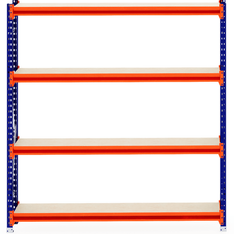 RackZone Longspan Shelving 400mm, Laminated Timber, Starter Unit.