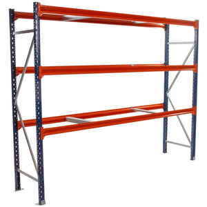 RackZone 5 BAYS Longspan Shelving, 3 levels, 2000H x 2400W x 800D, delivery incl.